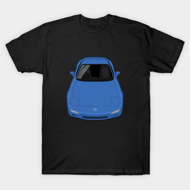 RX-7 3rd gen FD3S - Blue T-Shirt by jdmart